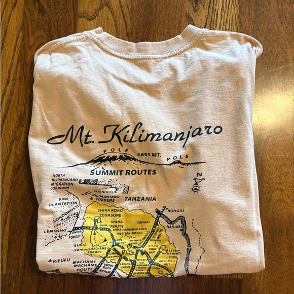 Mt. Kilimanjaro Summit Routes T-Shirt - Picture 2 of 3